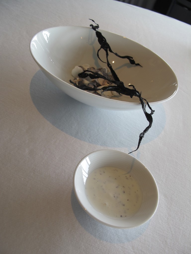 Celeriac Chips with Seaweed